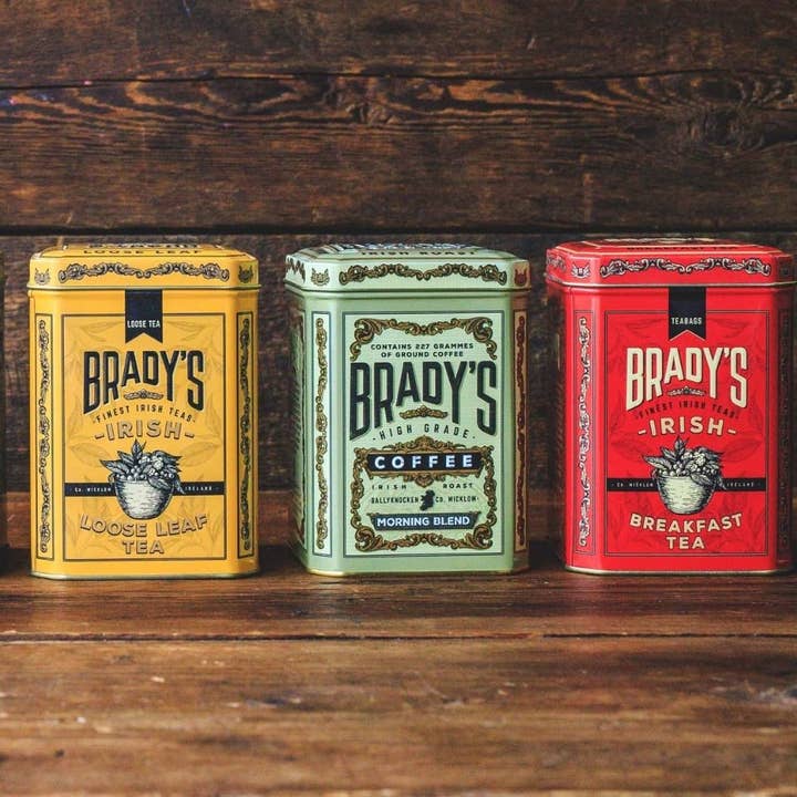 Brady's Coffee Company - Wholesale Ground Coffee - Brady's Blend Morning Coffee Tin