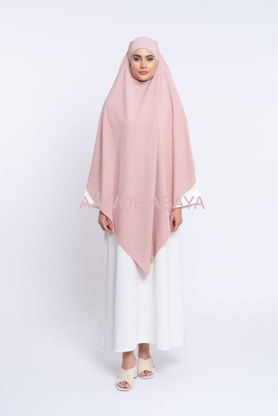 Aawoe Abaya - Vente Hijabs – femme - Khimar Maya Long Pointu - 2143-KH24