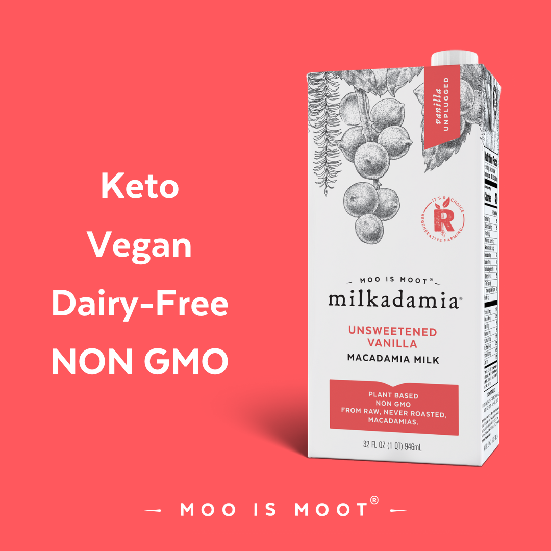 milkadamia - Wholesale Non-Dairy Milk - Unsweetened Vanilla Macadamia Milk, Plant-based, 32oz2