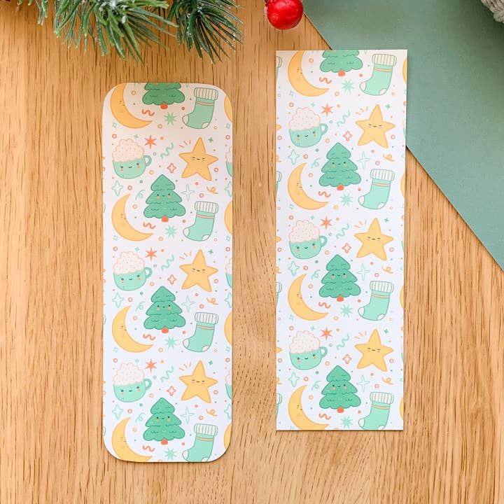 Natal Acolhedor - Marcador de Marcadores por atacado de Laurel Mae Art