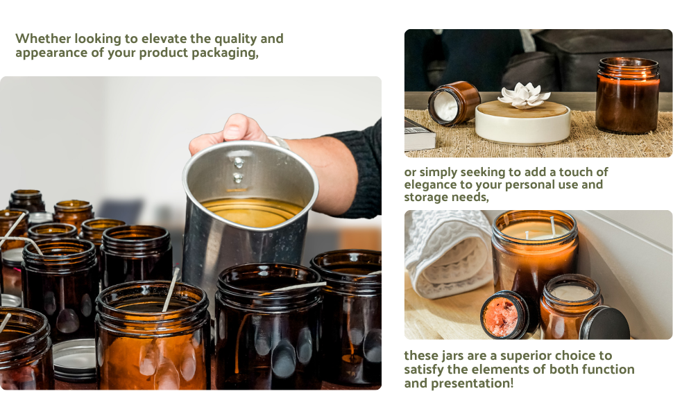 Nature Packaged – wholesale Jar – Glass Amber 1 Oz Jar11