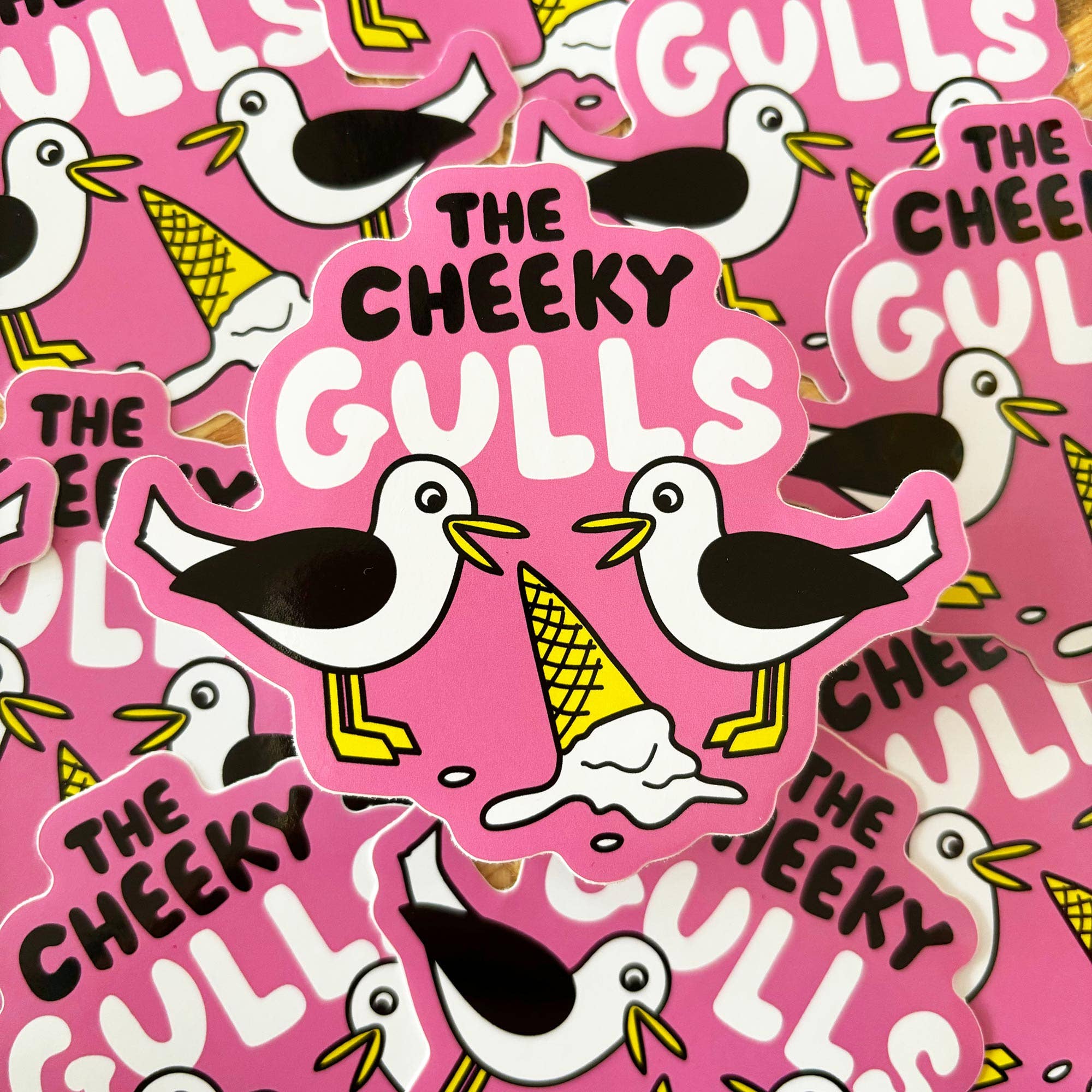 hello DODO - Wholesale Sticker - 40 Large Gull Vinyl Stickers (Set 2)4
