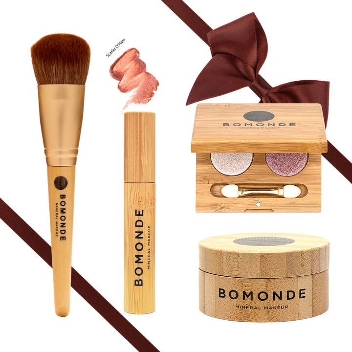 Christmas Shimmer Set | Vegan, Toxin-Free Mineral Glow Collection for wholesale by bomonde