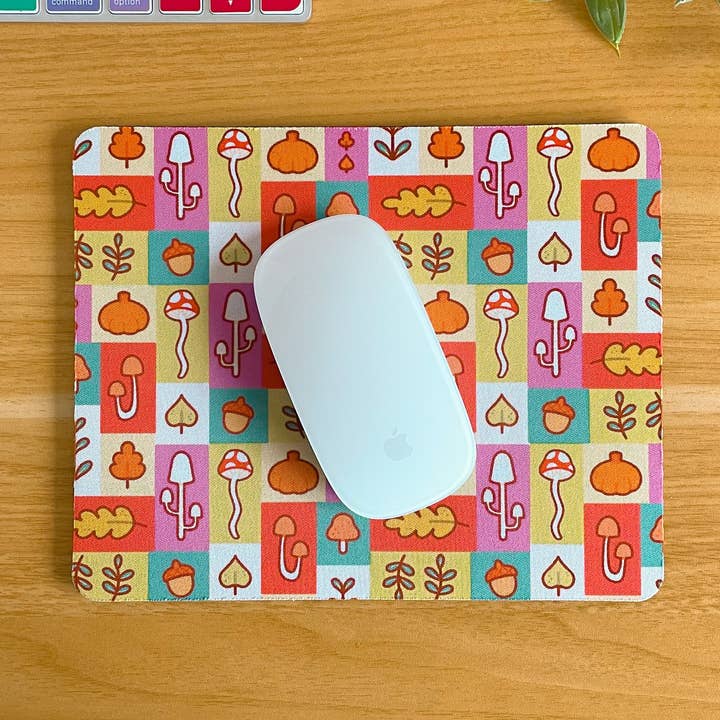 Tapete de Rato Retangular - Colheita de Outono por atacado de Laurel Mae Art
