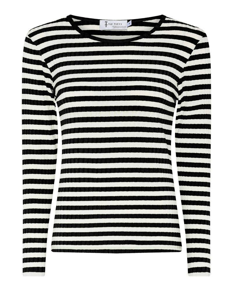 TIF TIFFY - Wholesale T-Shirt - Women's - JanettTT Stripe T-Shirt10