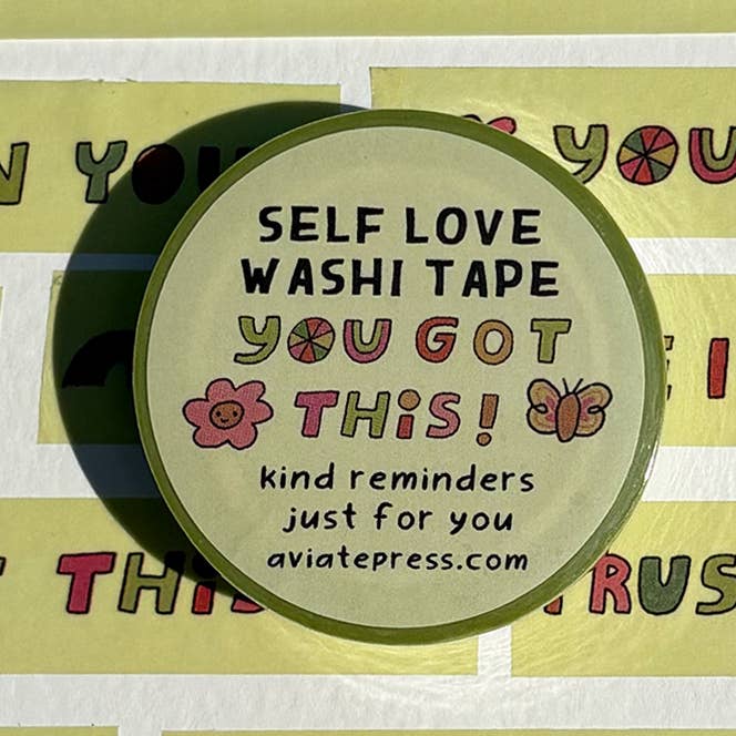 Ruban Washi Self Love pour la vente par Aviate Press