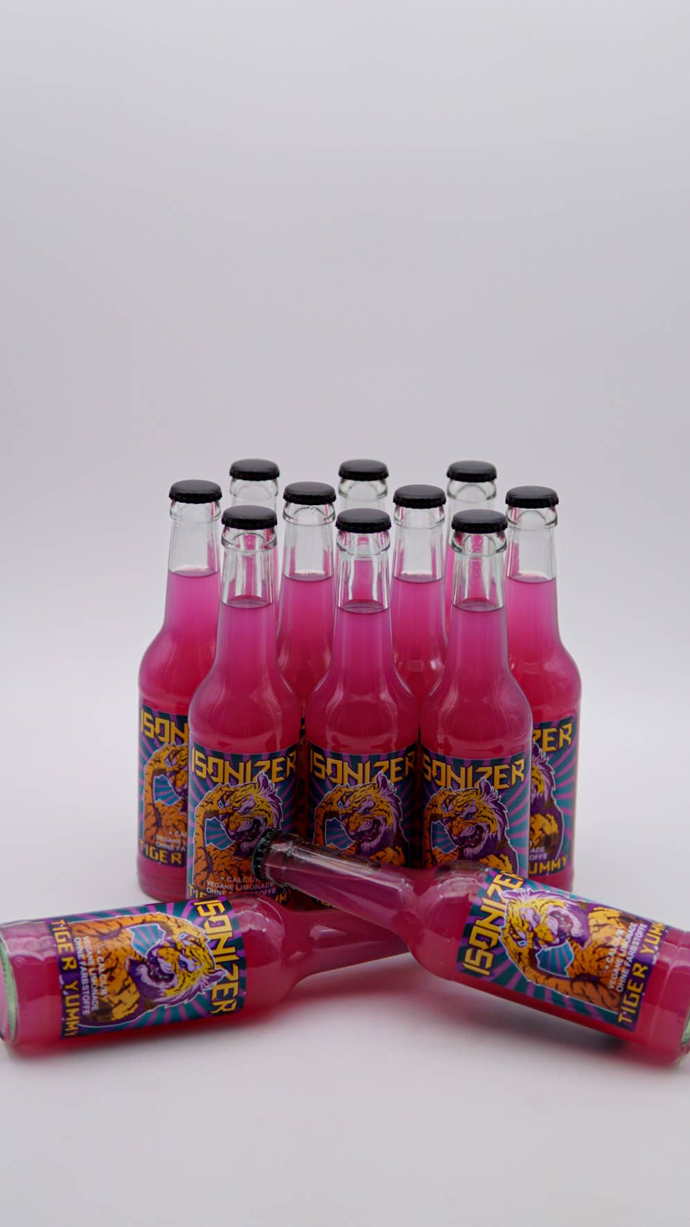 Isonizer - Venta al por mayor Refrescos/bebidas carbonatadas - Tiger Yummy Isonizer, pack de 12 botellas0
