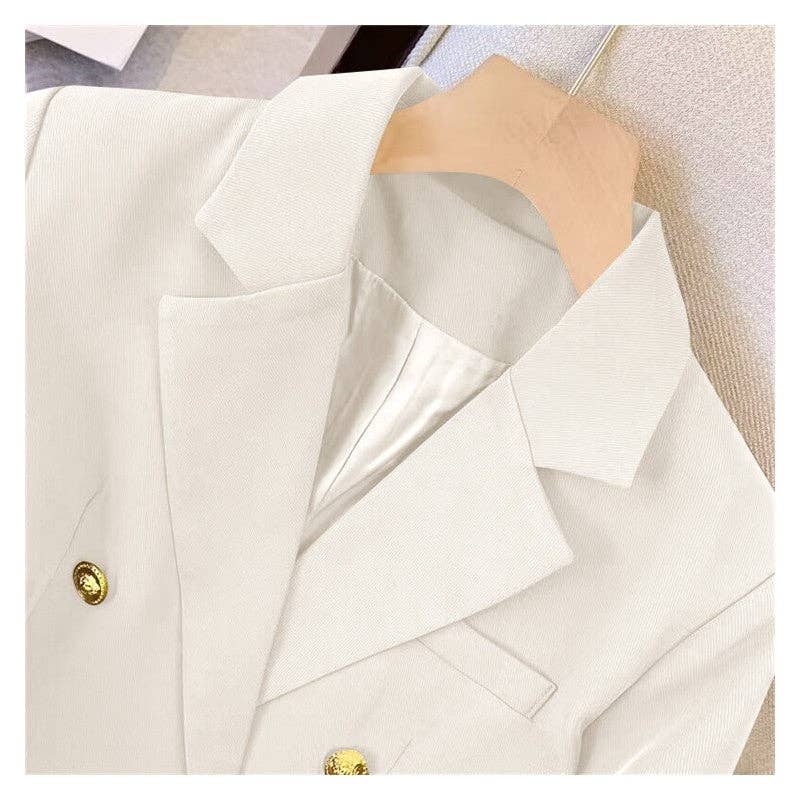 Plush Looks - Vendita all'ingrosso Completo - Donna - Completo giacca e pantaloni tinta unita5