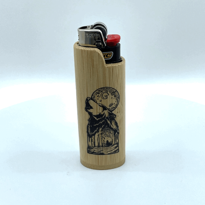 Novelty Brands - Wholesale Retailer Display - Home & Living - Smokezilla BIC Wood Lighter Case Assortment - 12/Display5