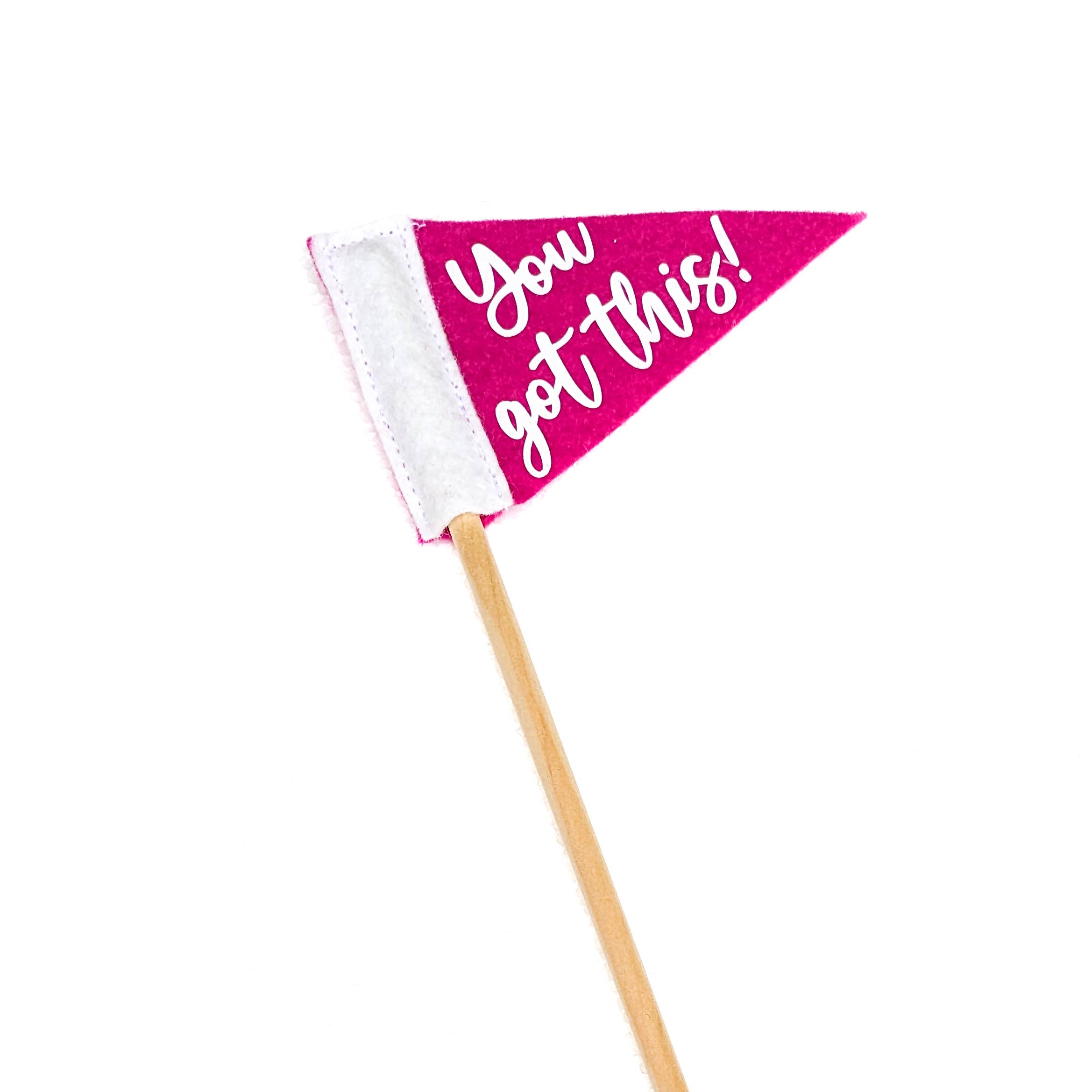 Pennant For Your Thoughts - Wholesale Flag - Tiny Message Pennant Flag | Wool Blend, Handmade in USA7