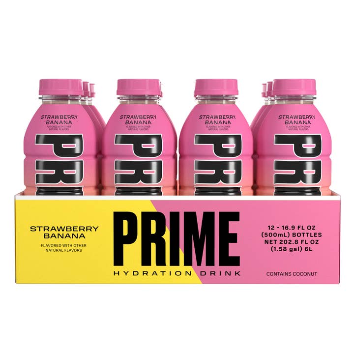 I Got Your Candy – Engroshandel Sports-/energidrik – Prime Hydration Drik Jordbærbanan 16.9oz - 12ct