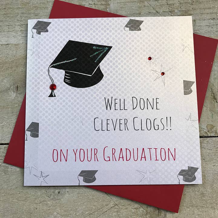 Sabots de graduation Clever (G15) pour la vente par White Cotton Cards