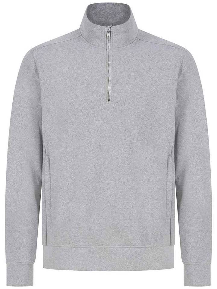 Pierre Francis – wholesale Sweatshirt – Unisex – Henbury - Unisex Sustainable 1/4 Zip Sweatshirt4
