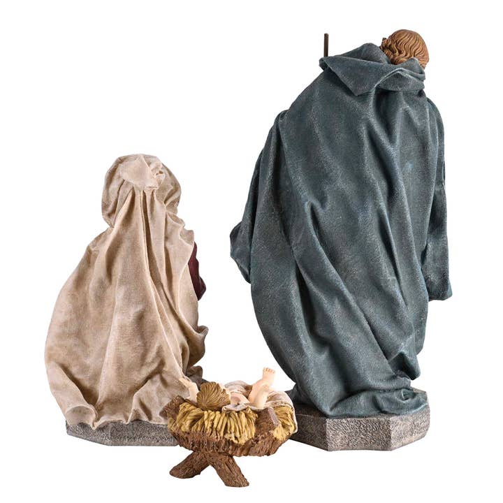 Dicksons - Wholesale Nativity Scene Decor - Nativity Holy Family Staff Cloth 17.75H2