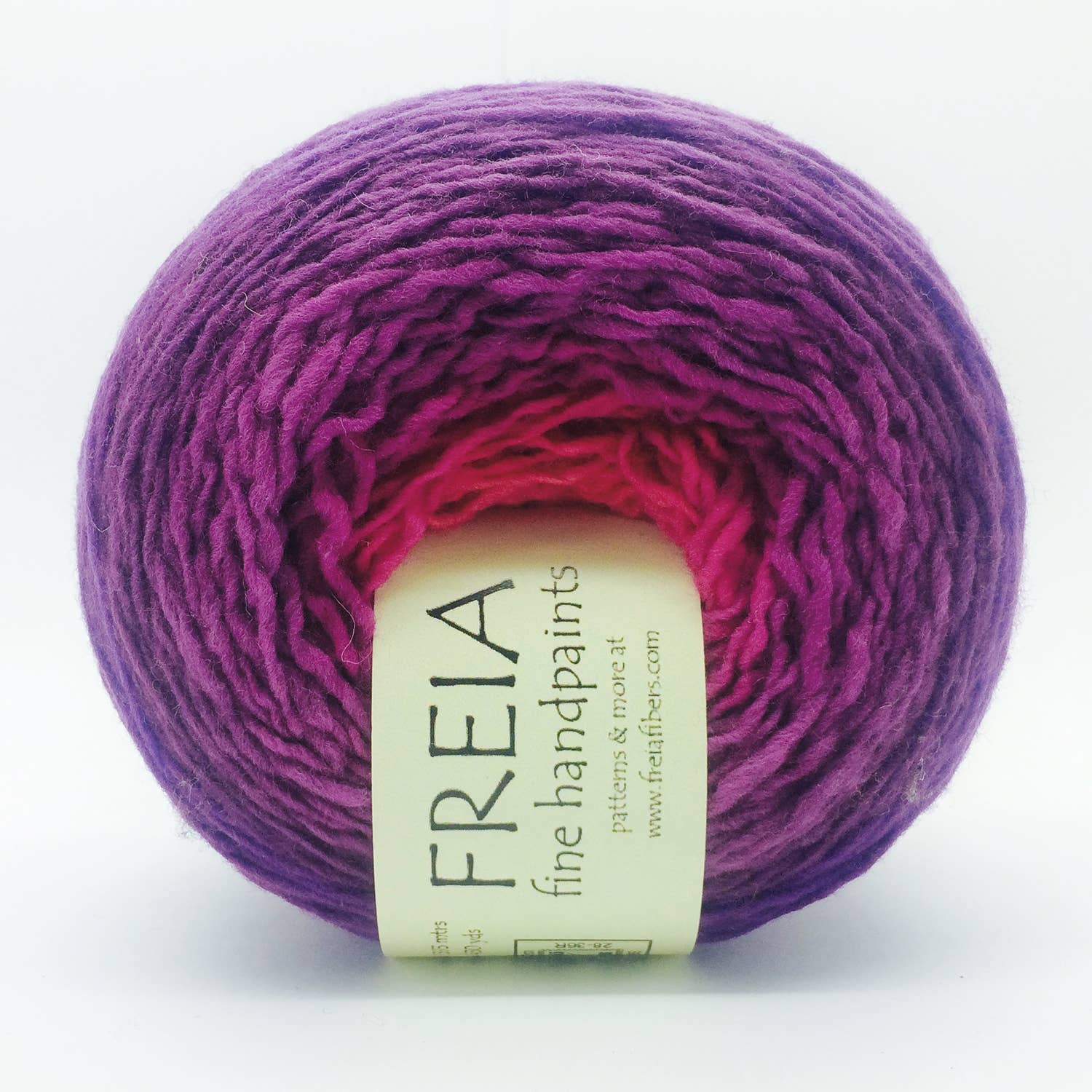 Freia Fine Handpaint Yarns - Vendita all'ingrosso Lana - Pallone per scialle da dito in lana merino Vamp0