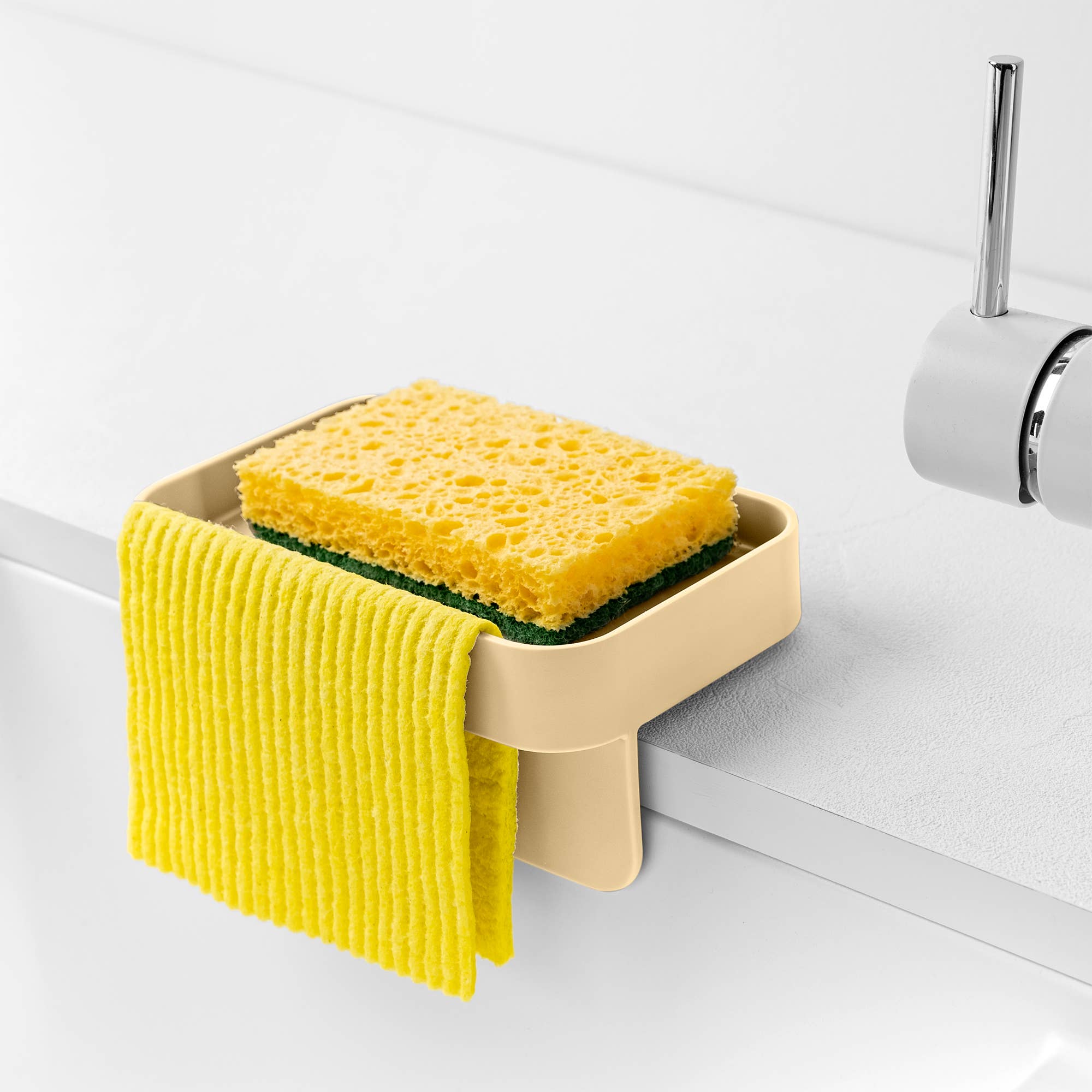 Blim Plus - Wholesale Sponge Holder - Battigia sponge holder | with suction cups, for sponges and cloths3