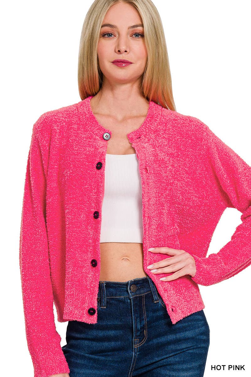 42POPS - Venta al por mayor Cárdigan - Mujer - ....1019 5 Botones Cárdigan de Punto SI-2688712