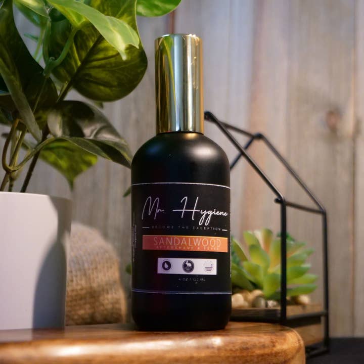 Sandalwood Aftershave & Toner for wholesale by Mr. Hygiene