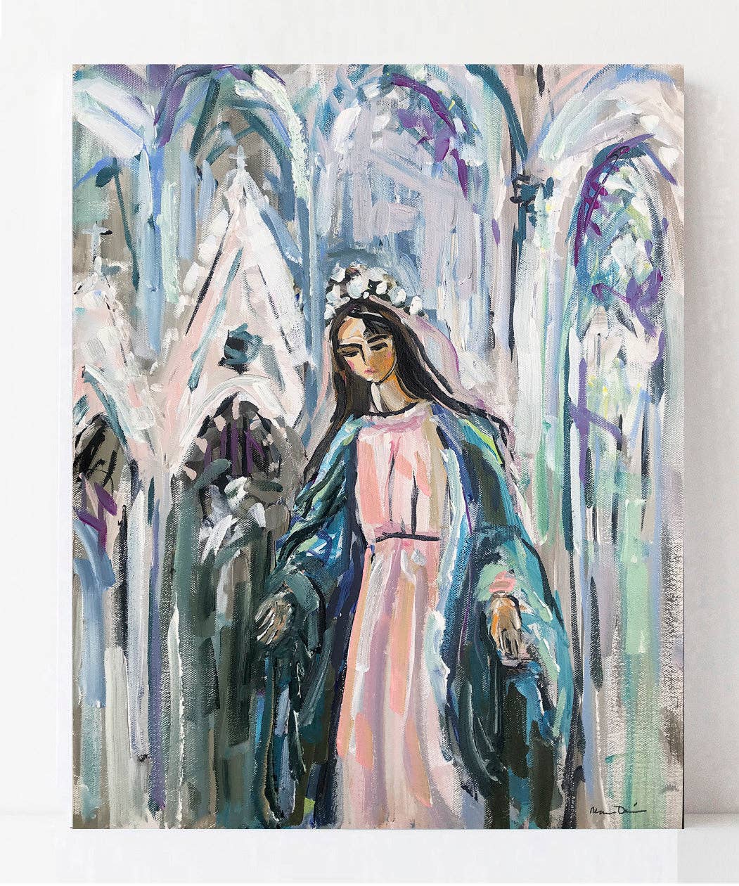 Maren Devine Art - Venta al por mayor Ilustración - Impresión sobre papel de la serie Natchez, «Mary»2