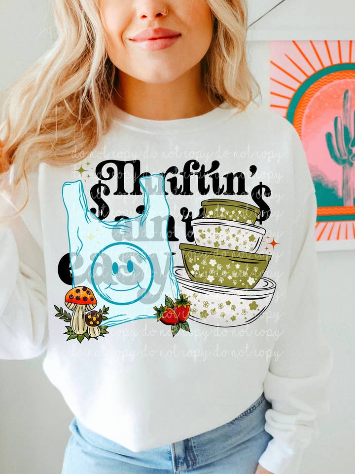 Thriftin ain’t easy for wholesale by Highland Cactus