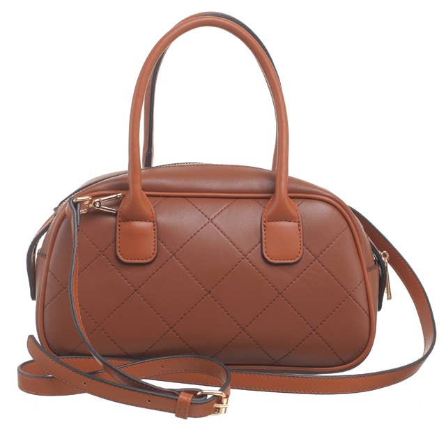 Bessie London - Wholesale Top Handle Bag - Women's - QUILTED BOSTON BAG8