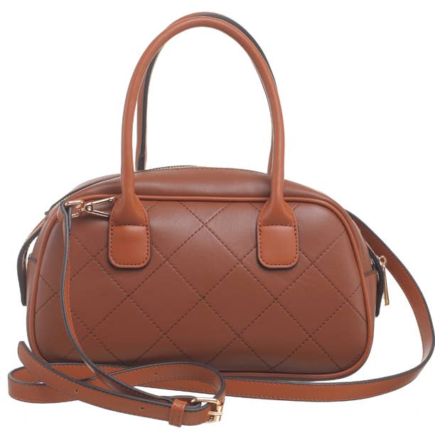 Bessie London - Wholesale Top Handle Bag - Women's - QUILTED BOSTON BAG8