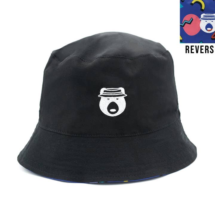 Madorsi - Venta al por mayor Gorro estilo pescador - Unisex - Salvados por el sombrero de pescado/sombrero de pescador negro