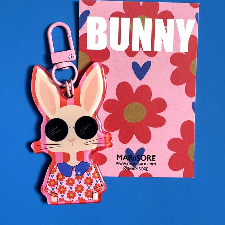 Porte clés BUNNY pour la vente par Mariisoré