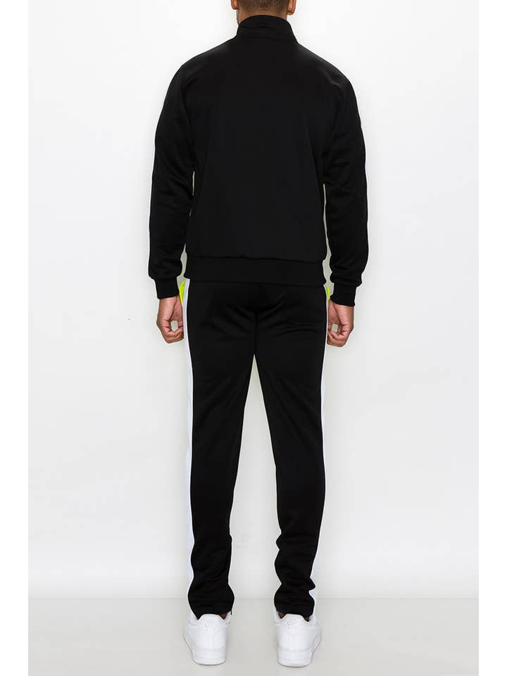 Victorious - Wholesale Tracksuit - Men's - ST553 Color Block Track Suits Set Pre-Pack9