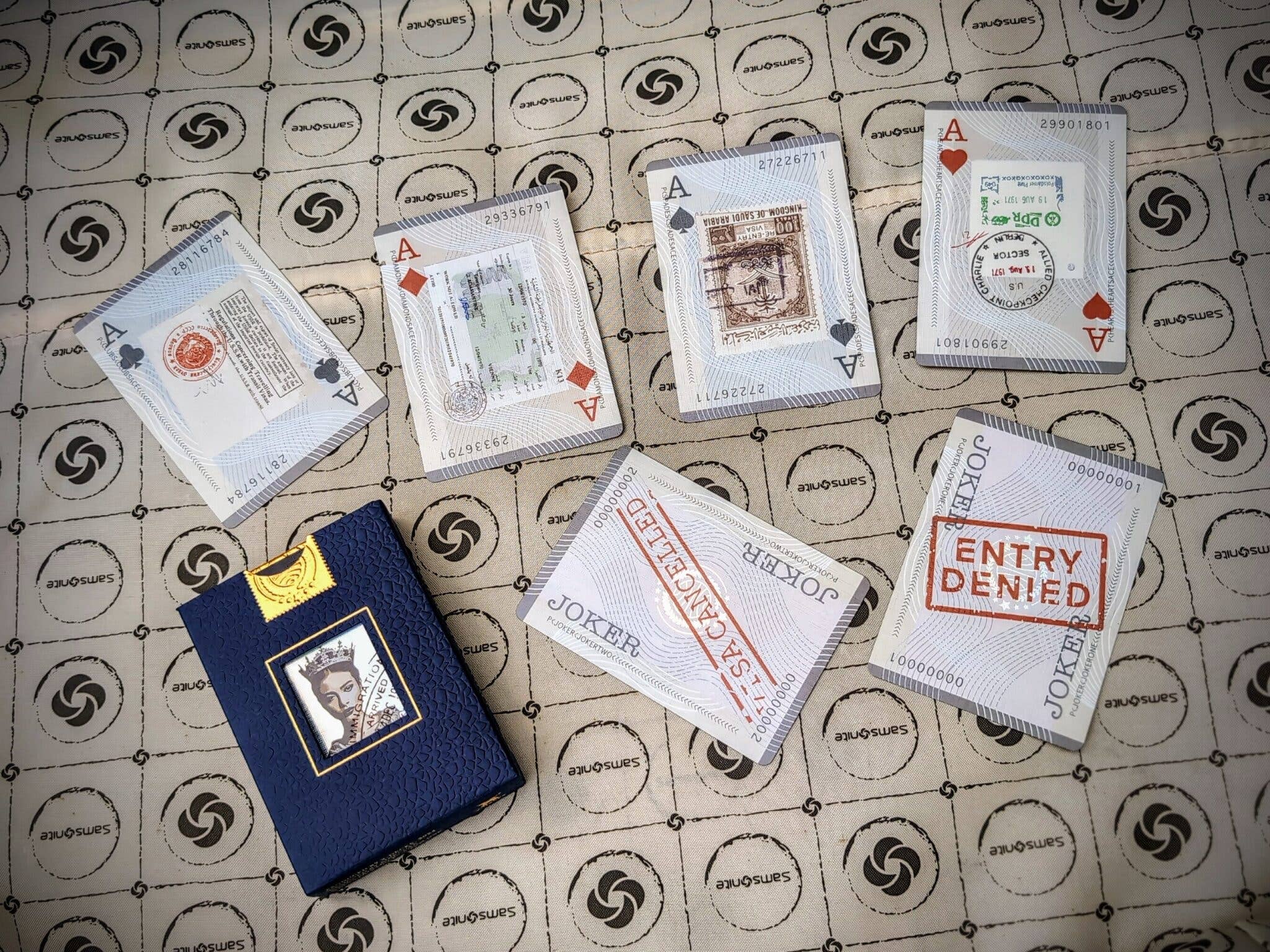 X-Decks - Wholesale Playing Cards - Globetrotter Passport Playing Card Set & Wallet by Sinecure10