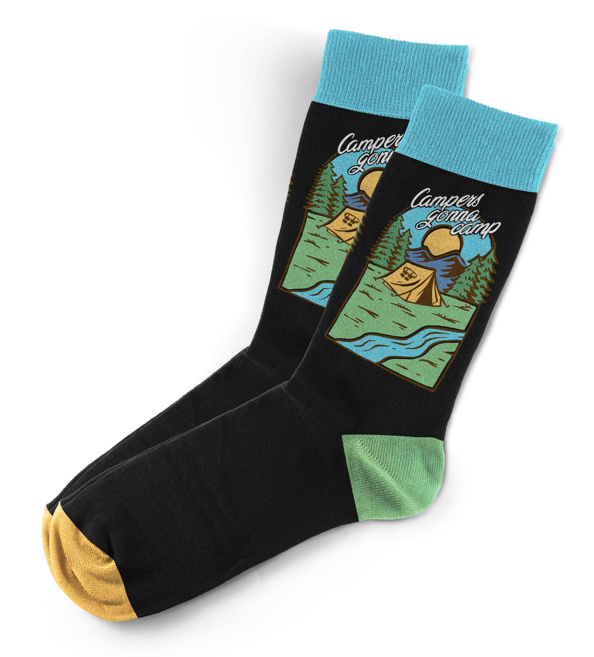 Smithco Distributing – Meias com sola - Unissexo por atacado – Sillies Socks Outdoor - Meias Divertidas Novelty, Padrões Únicos32