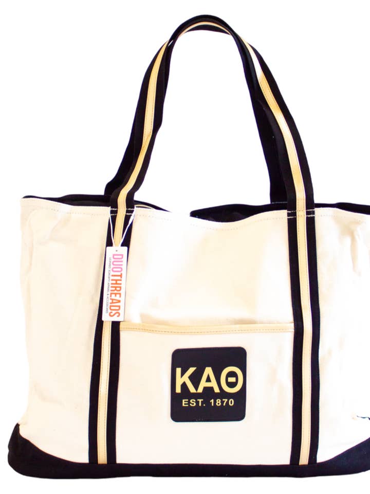 Kappa Alpha Theta Weekender Sorority Tote for wholesale by Duo Threads