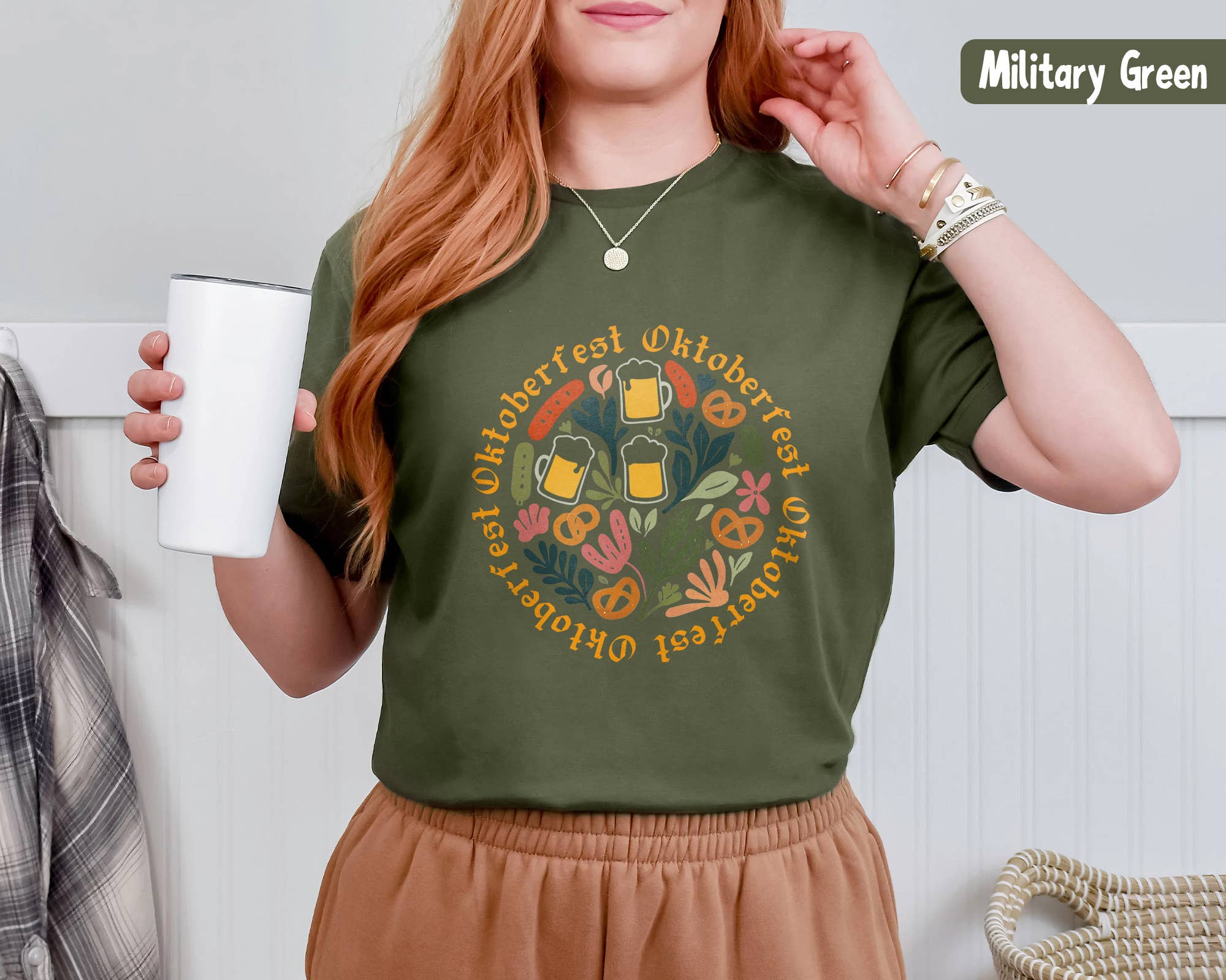 Vivtrek - Wholesale Graphic Sweatshirt - Women's - Oktoberfest Shirt Funny German Beer Festival Party Tee1