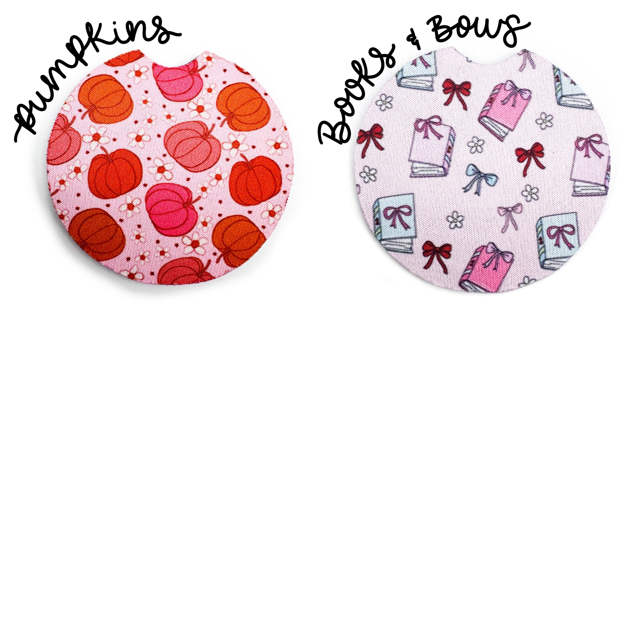 Vroom Blooms – Base de copos para carro – Mulher por atacado – Conjunto Porta-Coaster Automóvel - Neoprene 3