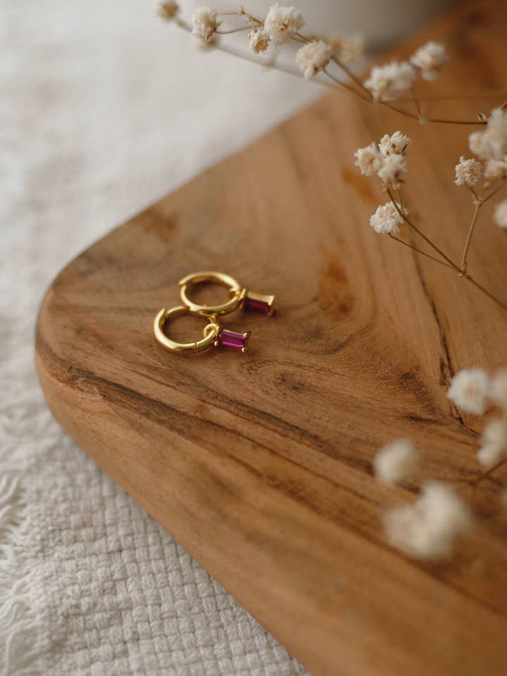 Orecchini Mona - Vermeil per la vendita all'ingrosso da parte di Boutique Soha