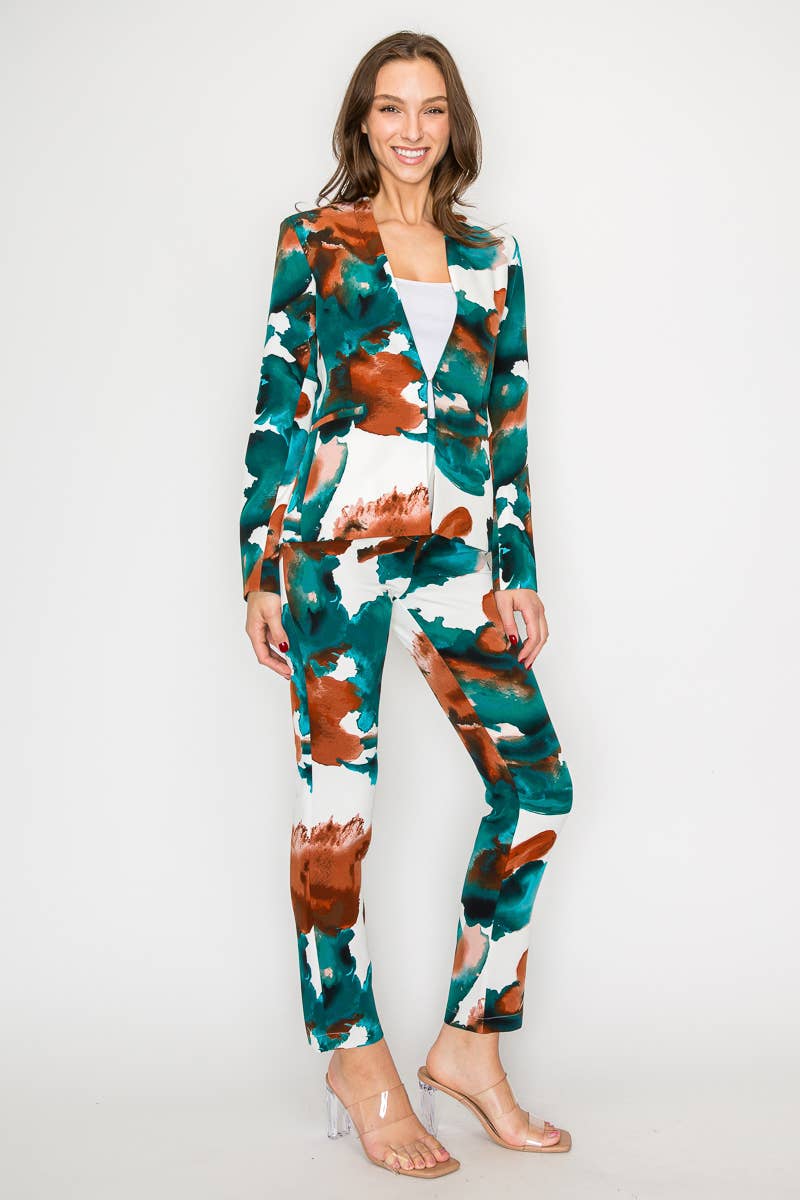 DNA Couture - Wholesale Pants - Women's - Printed Full Length Pants5