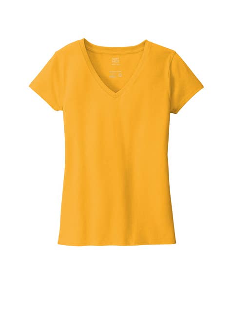 Print The Dream - Wholesale T-shirt – women's - District ® Women’s Re-Tee ® V-Neck7