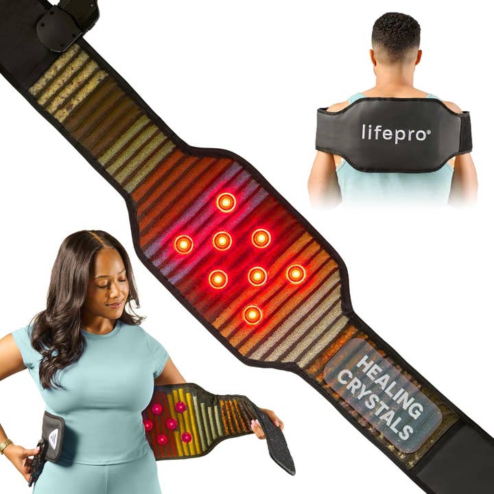 LifePro - Wholesale Hand/Foot Massager - Lifepro Red Light Therapy Belt – Infrared Pain Relief Pad