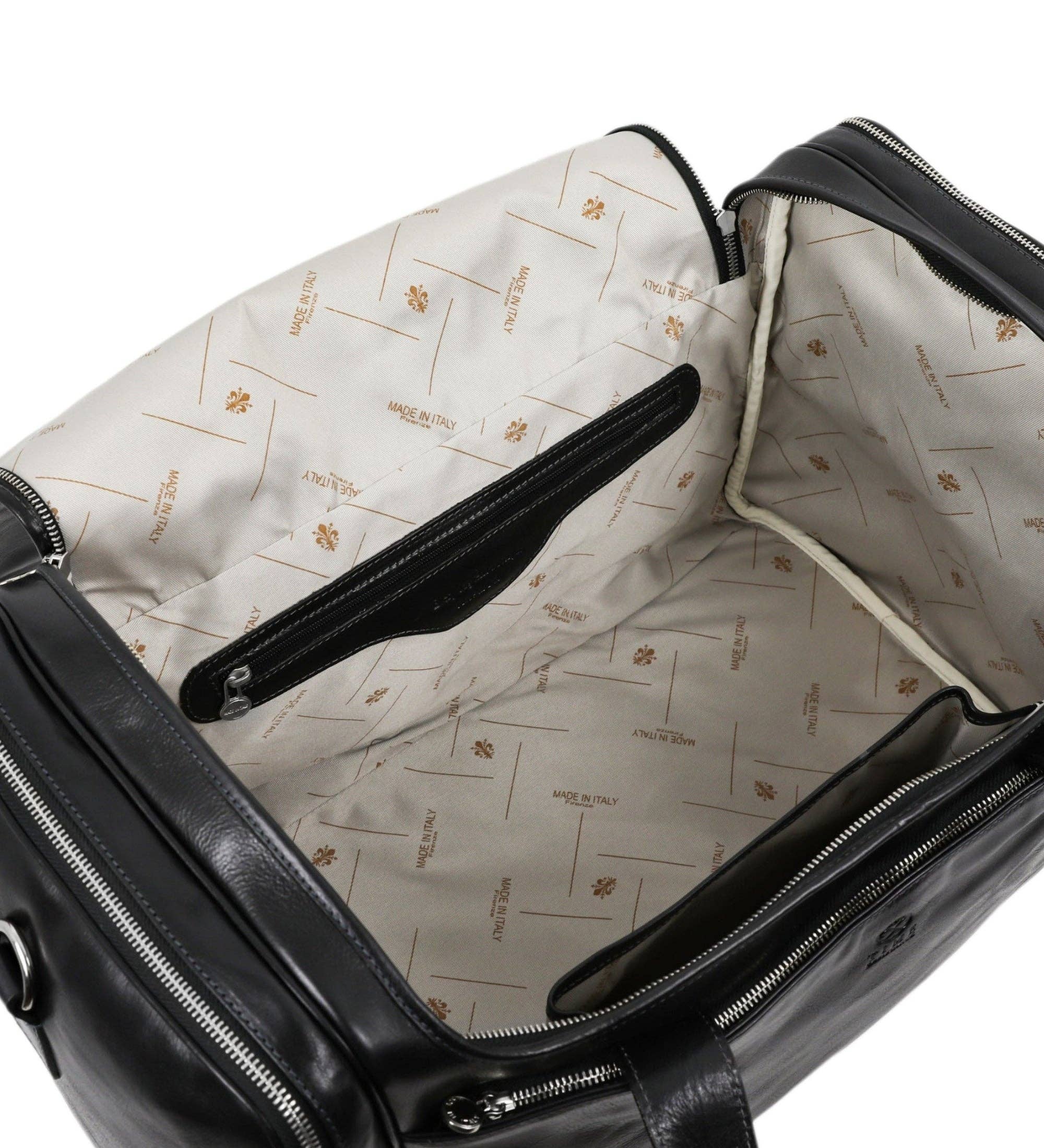 Time Resistance - Wholesale Weekender Bag - Men's - Large Italian Leather Duffel Bag - The Hitchhikers Guide to the Galaxy17