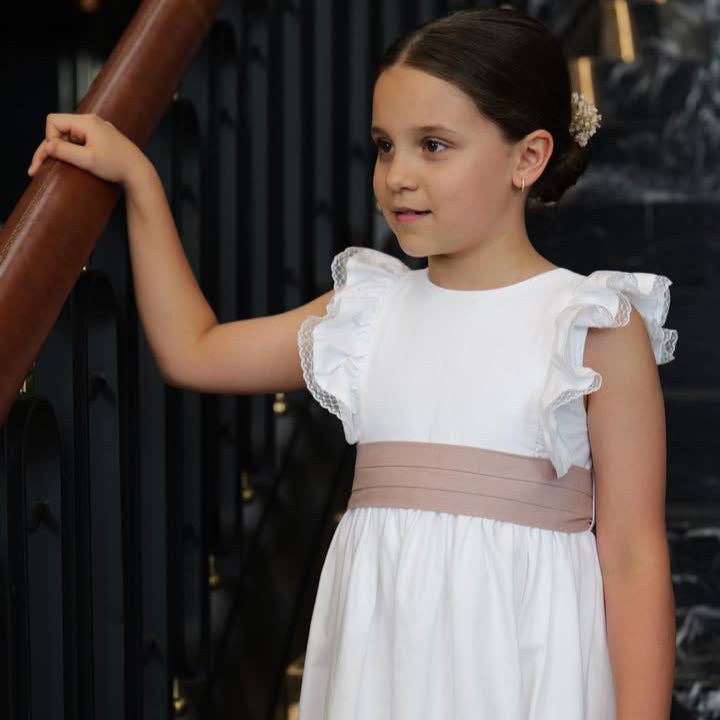 Baby Popit - Wholesale Dress - Kids - Simply long communion dress1