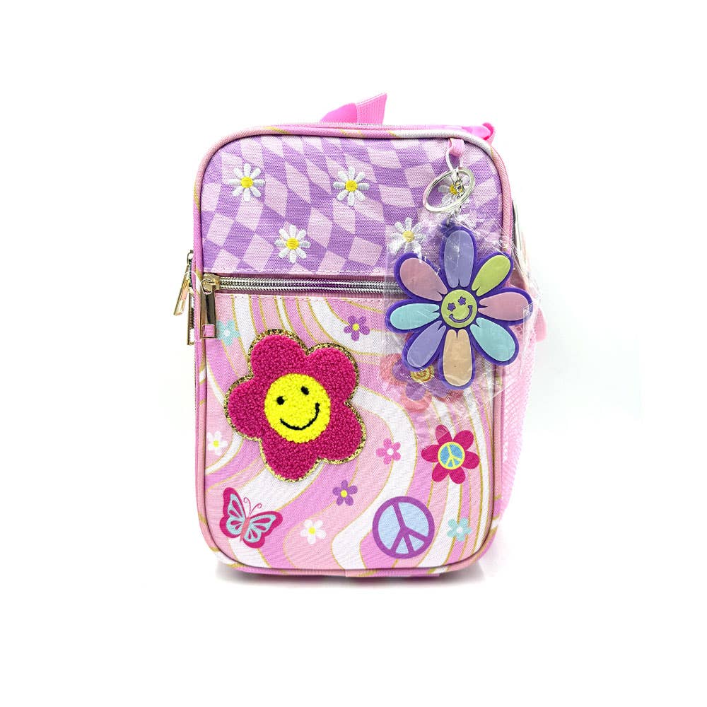 AJ Aguiar - Wholesale Lunch Bag/Box - Kids - Groovy Flower Lunch Bag1