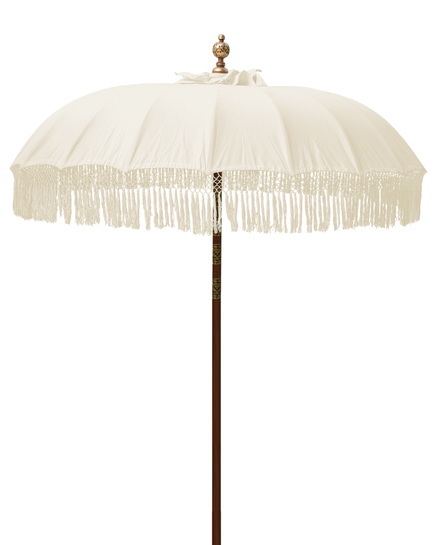 Balizen by zen zen garden home - Wholesale Patio Umbrella - Balinese Umbrella Patio | Natural Fringed2