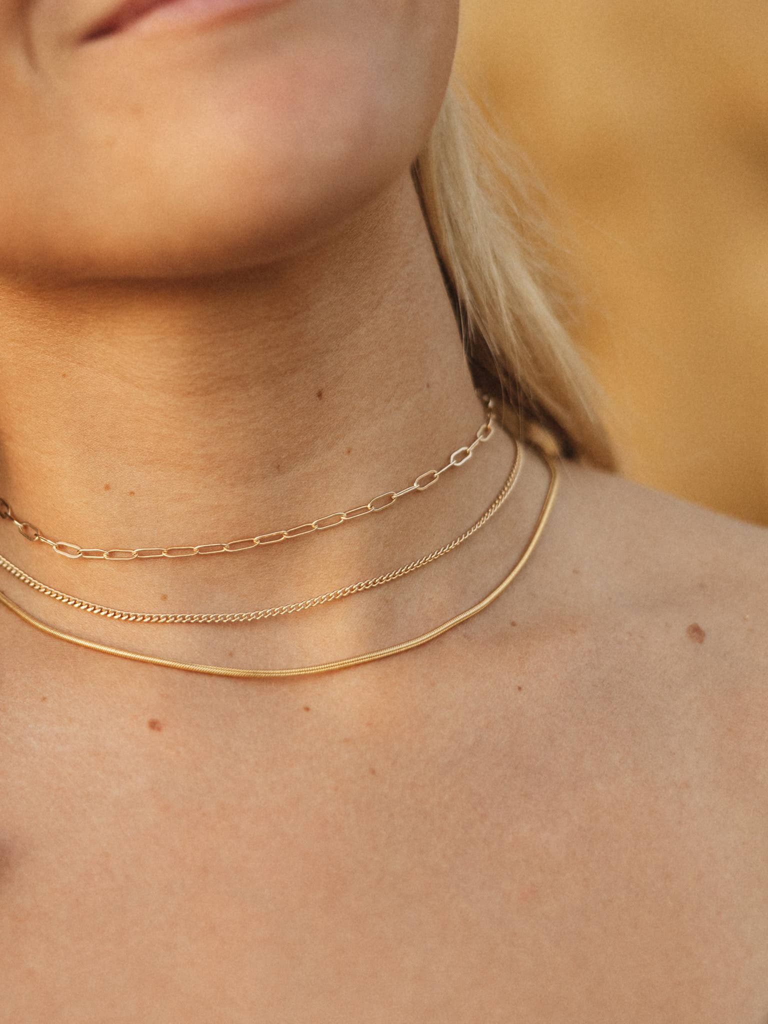 Co. Kind Jewelry - Vente Collier maille et chaîne - Collier chaîne à maillons/SM ou LG4