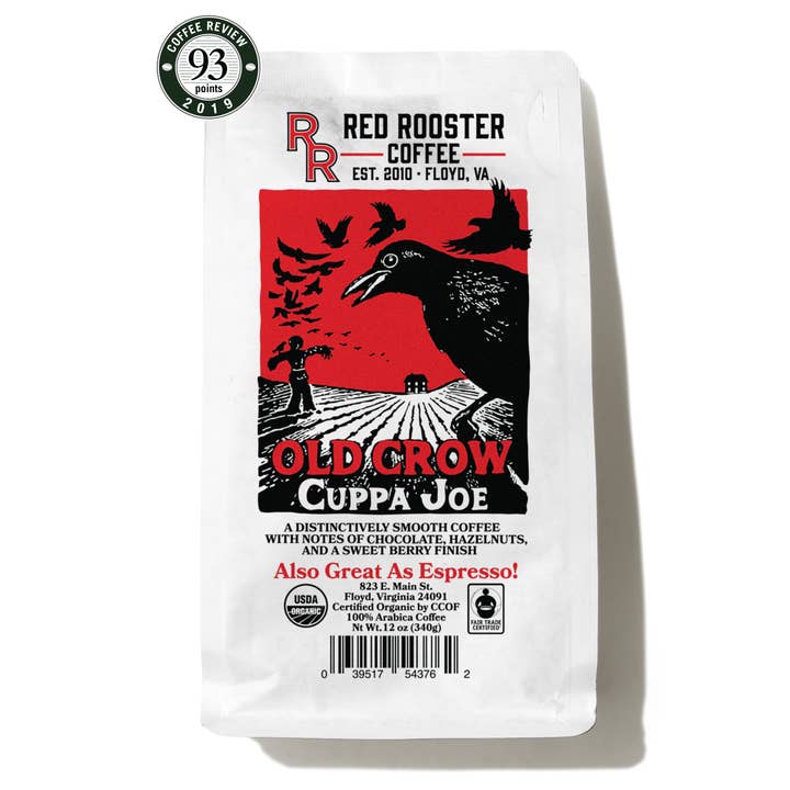 Organic Old Crow Cuppa Joe Espresso Coffee Beans and other Purchase Wholesale espresso beans. Free Returns & Net 60 Terms on Faire trending on Faire.