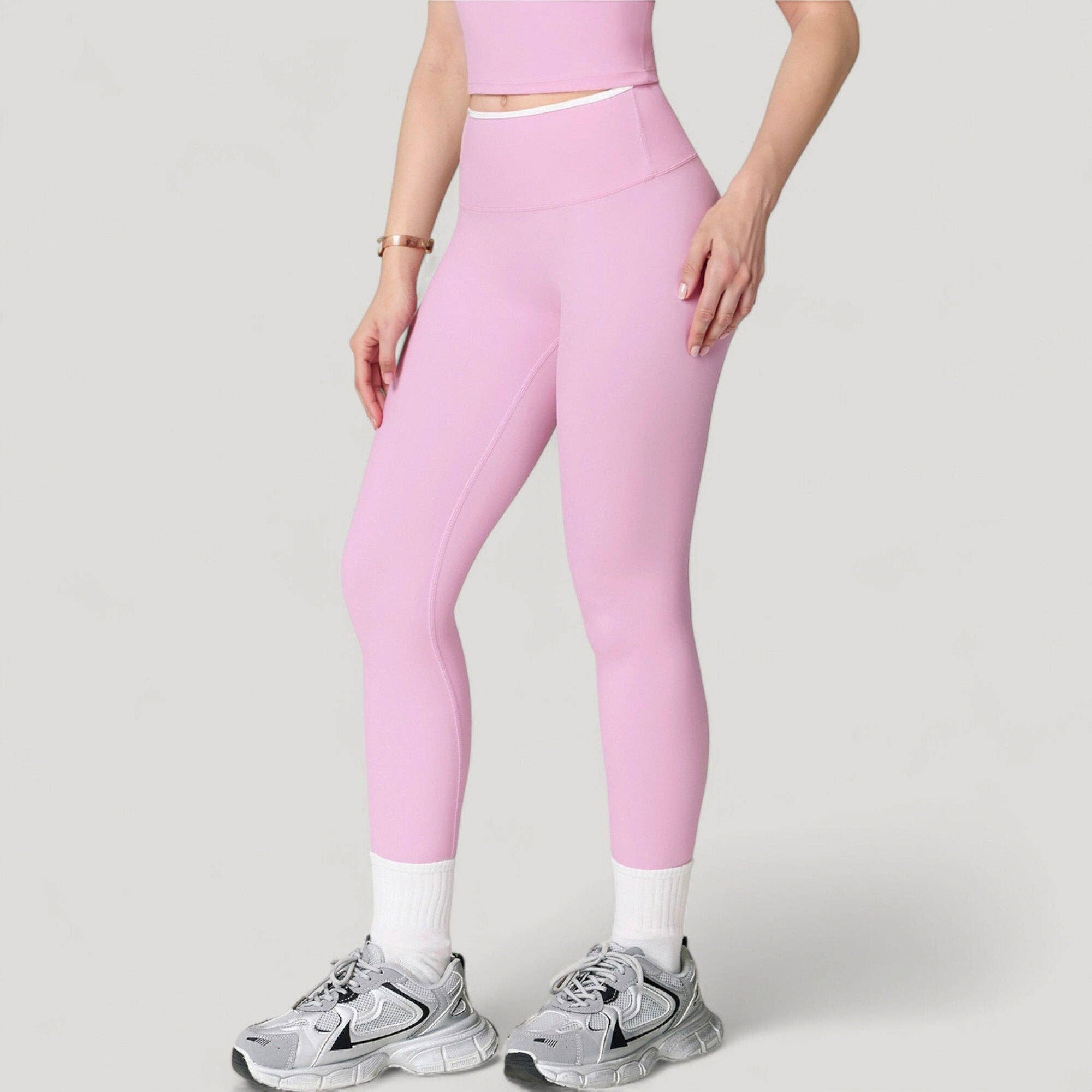 Active by Anna-Kaci - Wholesale Athletic/Lounge Leggings - Women's - High Waist Seamless Leggings with Tummy Control and Sculptin21