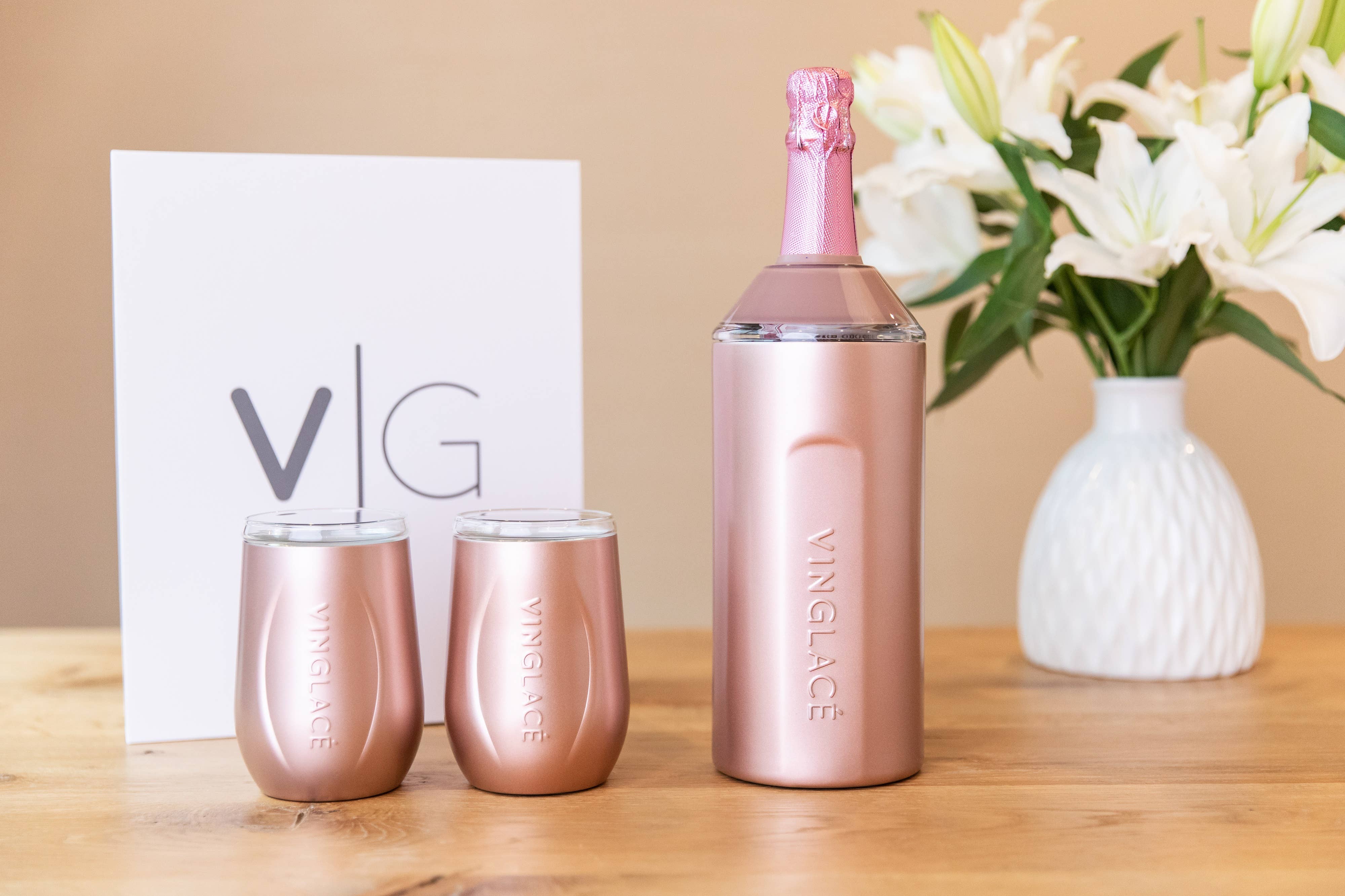 Vinglacé - Wholesale Wine Gift Bag - Wine Gift Sets with Glass Lined Wine Glasses6