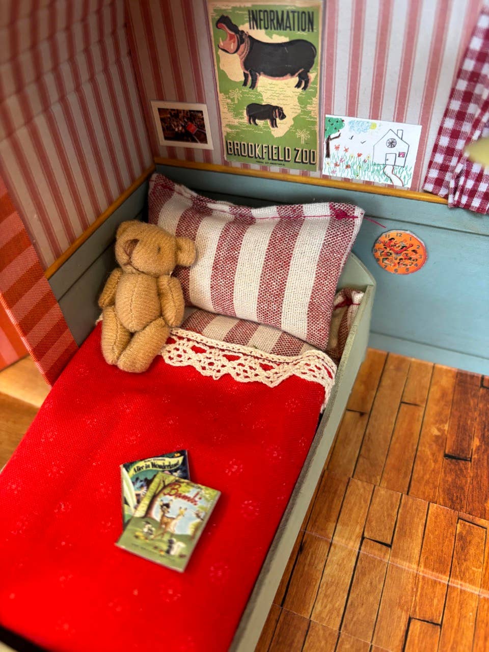 Het Muizenhuis - Vente Kit de bricolage – enfant - Mouse Mansion à emporter - Chambre à coucher5