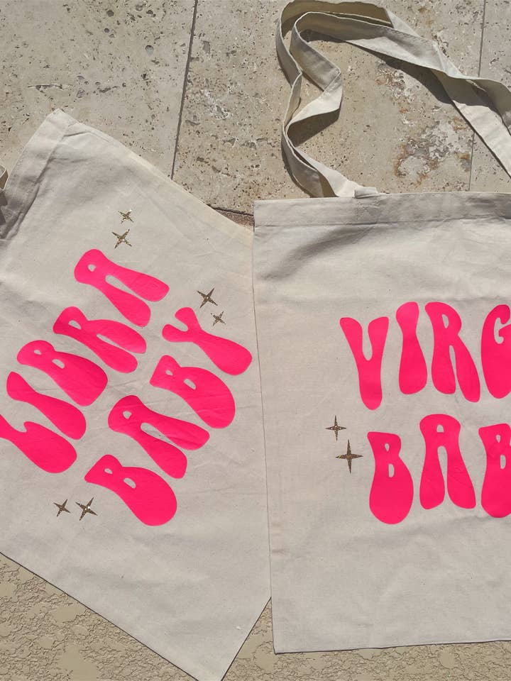 Tragetasche mit astrologischen Zeichen für den Großhandel von Prints & Sparkles