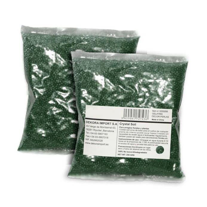 Aktual / Dekora Import S.A - Wholesale Planting/Potting Soil - CRYSTAL SOIL 250 GR. DARK GREEN0