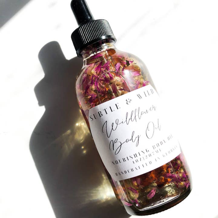 Subtle & Wild - Wholesale Bath/Body Oil - 4 Variety Body Oils|Body Oil|Nourishing Oils|Lightweight Oil3